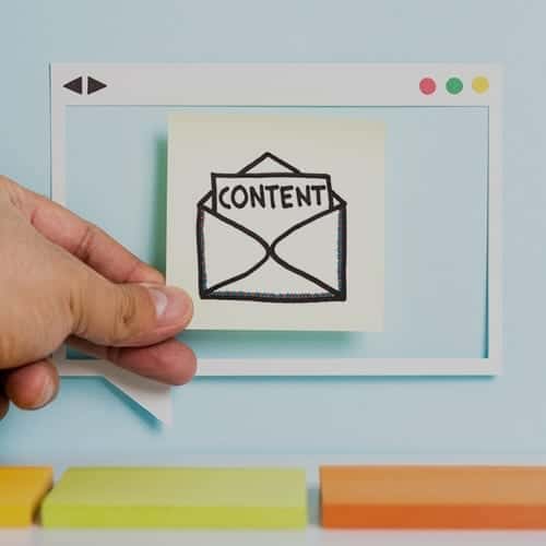 Email marketing content
