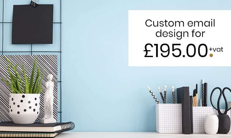 Custom Email Design For £195