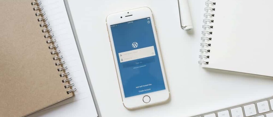 What is in the WordPress admin dashboard?
