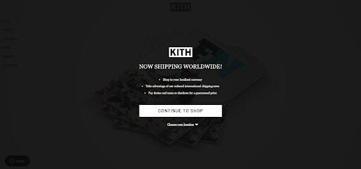 KITH Website