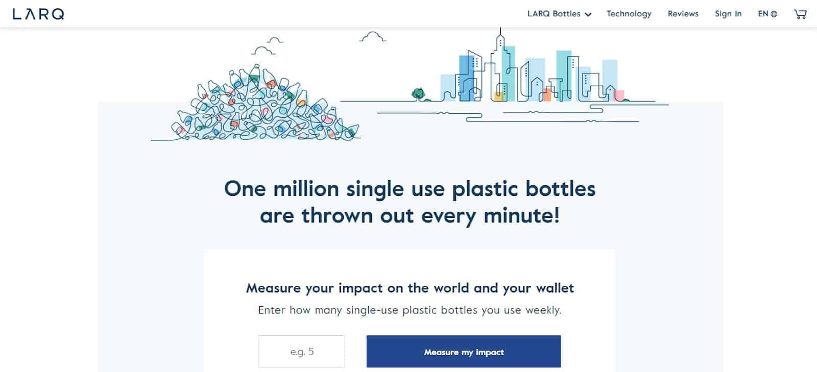 LARQ Website LARQ Website