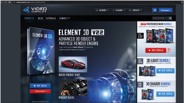 Video Copilot – Element 3D V2.2 After Effects extension