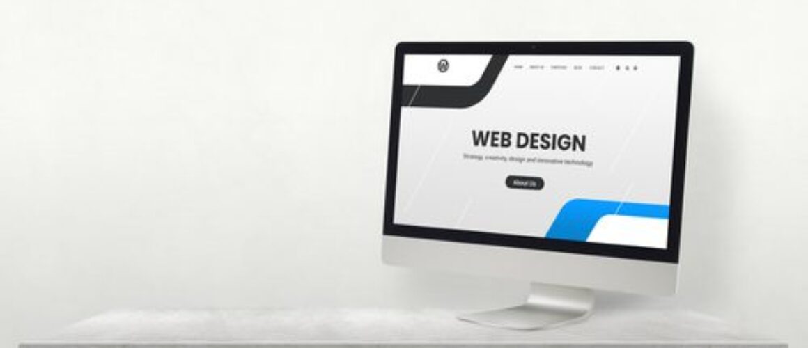 Web,Design,Studio,Desk,With,Computer,Display,And,Promo,Web