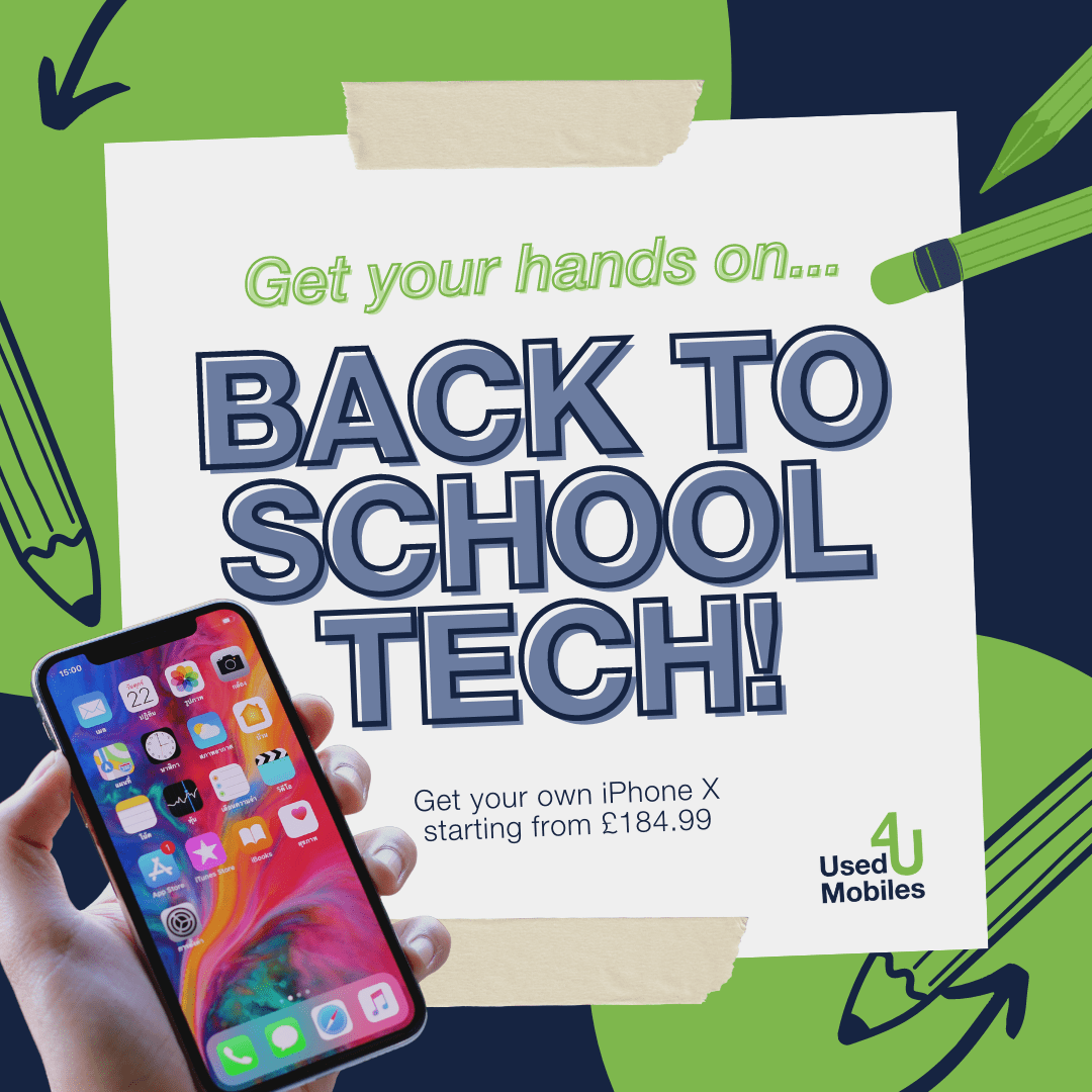 Used Mobiles 4 U "Back to School" campaign Used Mobiles 4 U "Back to School" campaign