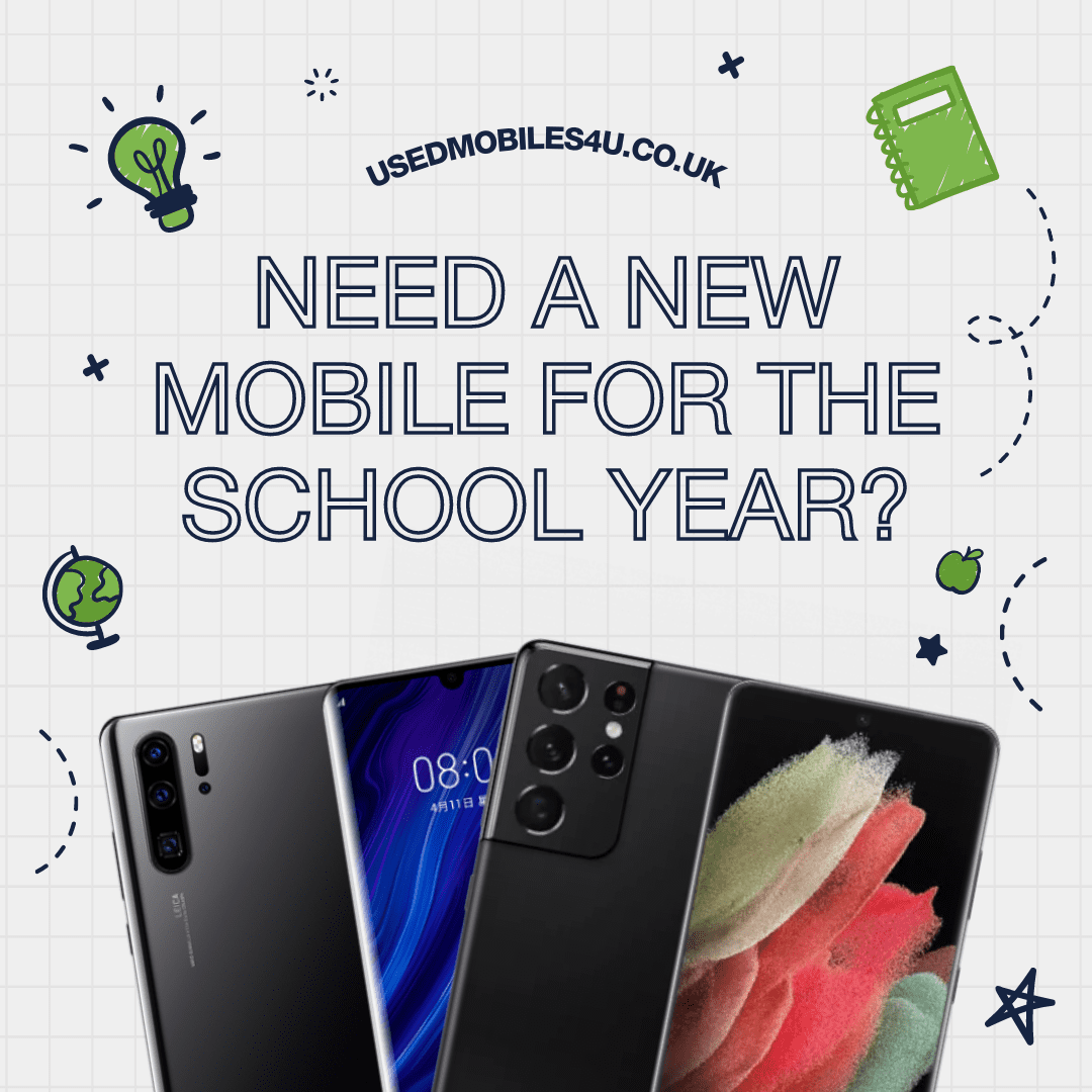 Used Mobiles 4 U "Back to School" campaign Used Mobiles 4 U "Back to School" campaign