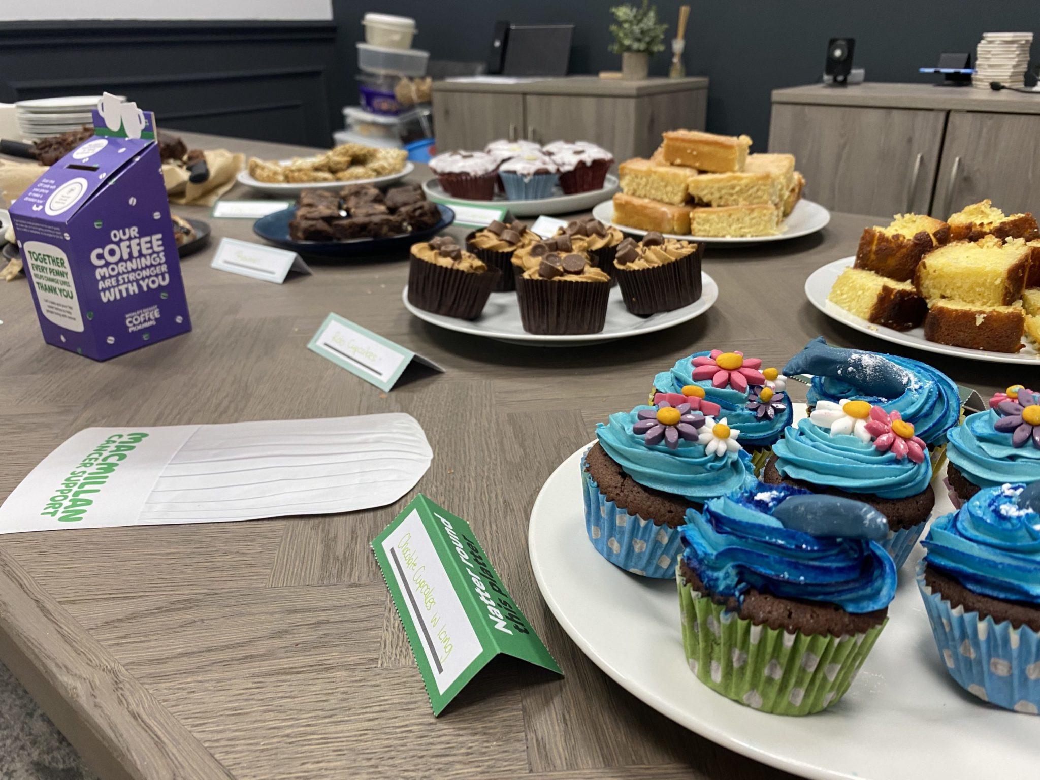 MacMillan Bake Sale at Blue Whale Media 2022 MacMillan Bake Sale at Blue Whale Media 2022