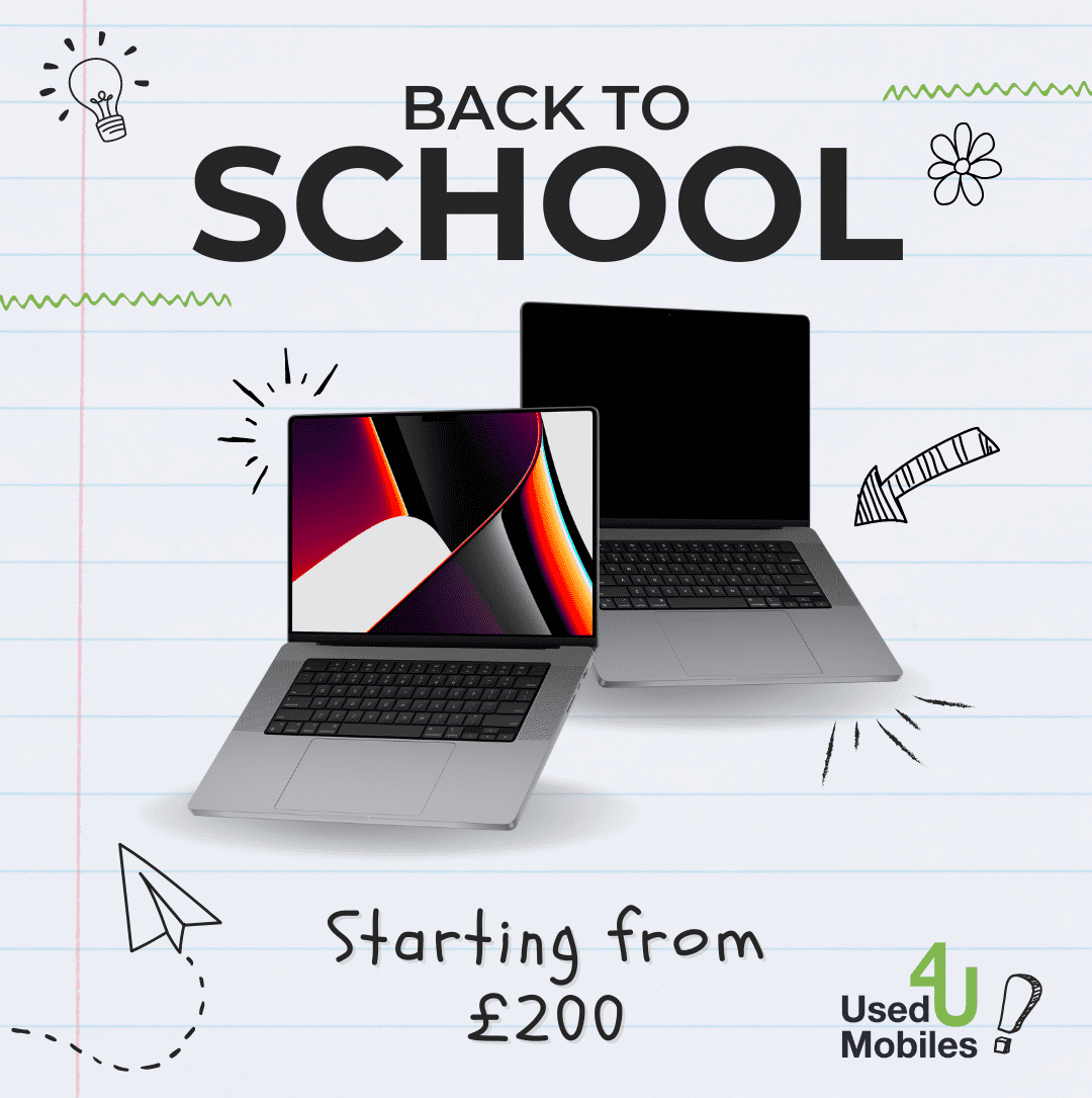 Used Mobiles 4 U "Back to School" campaign Used Mobiles 4 U "Back to School" campaign