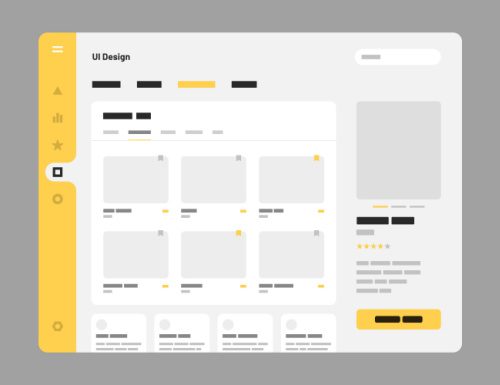 negative space for minimalist web design