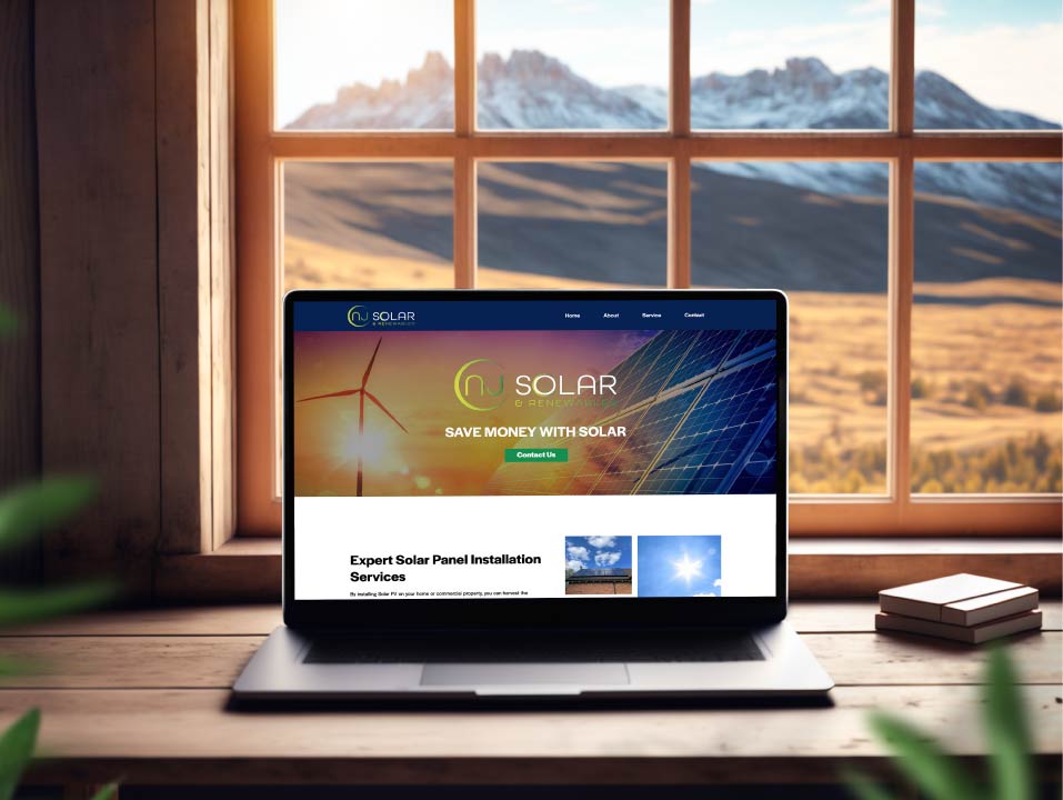 NJ Solar – Website Design
