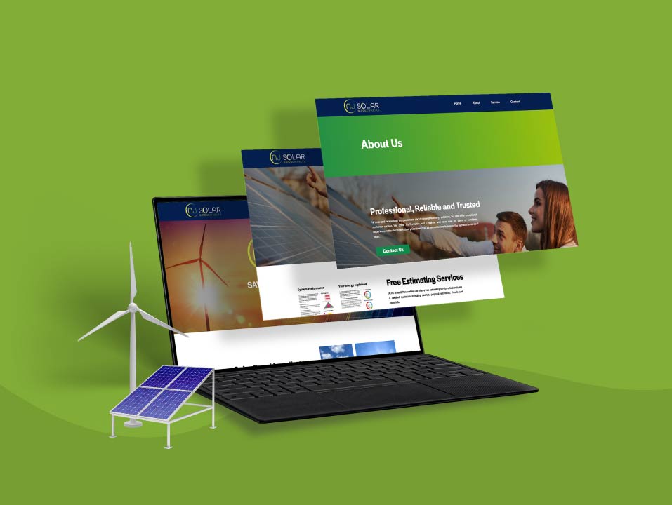 NJ Solar – Website Design