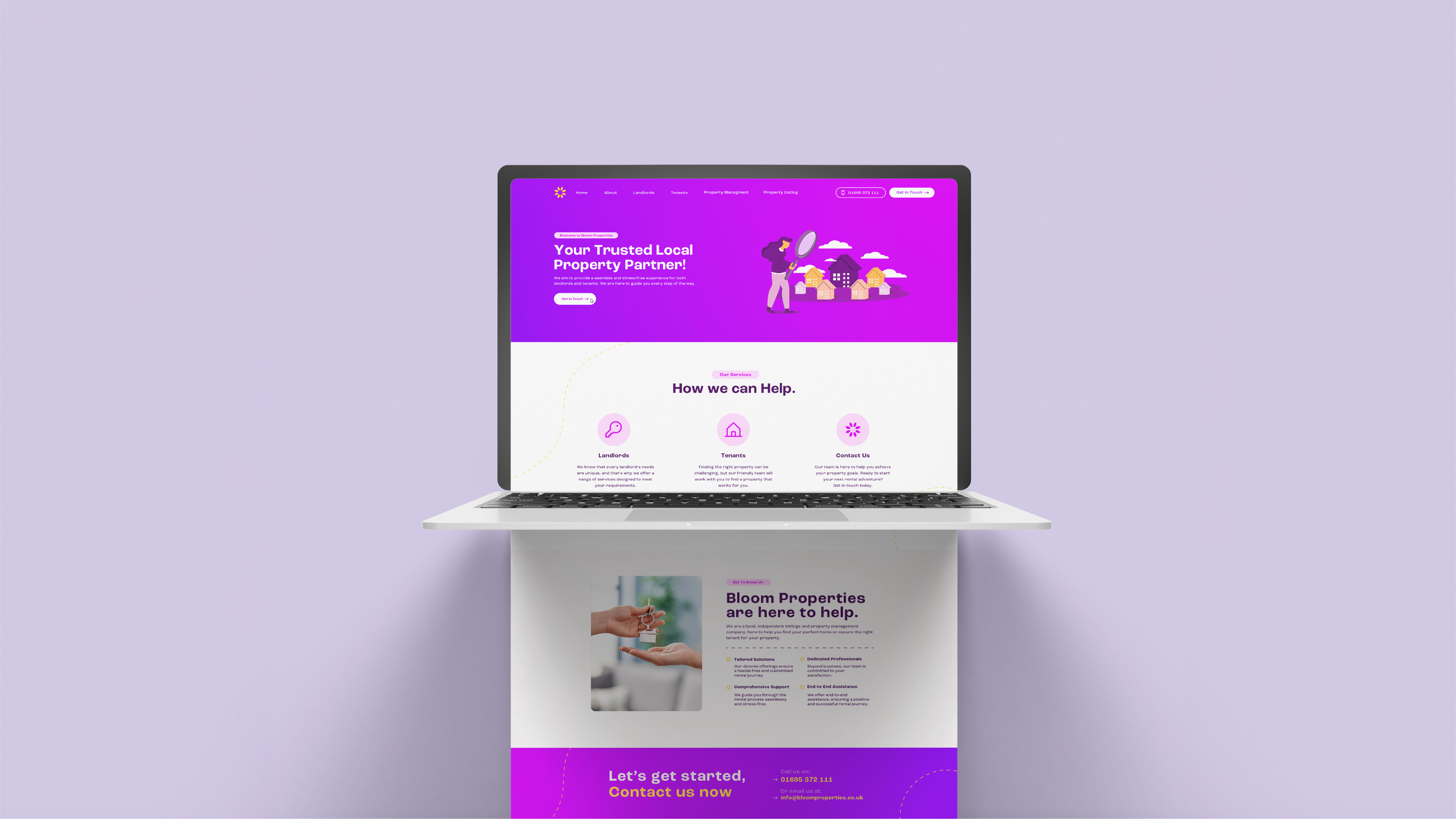 Bloom Properties – Website Designs