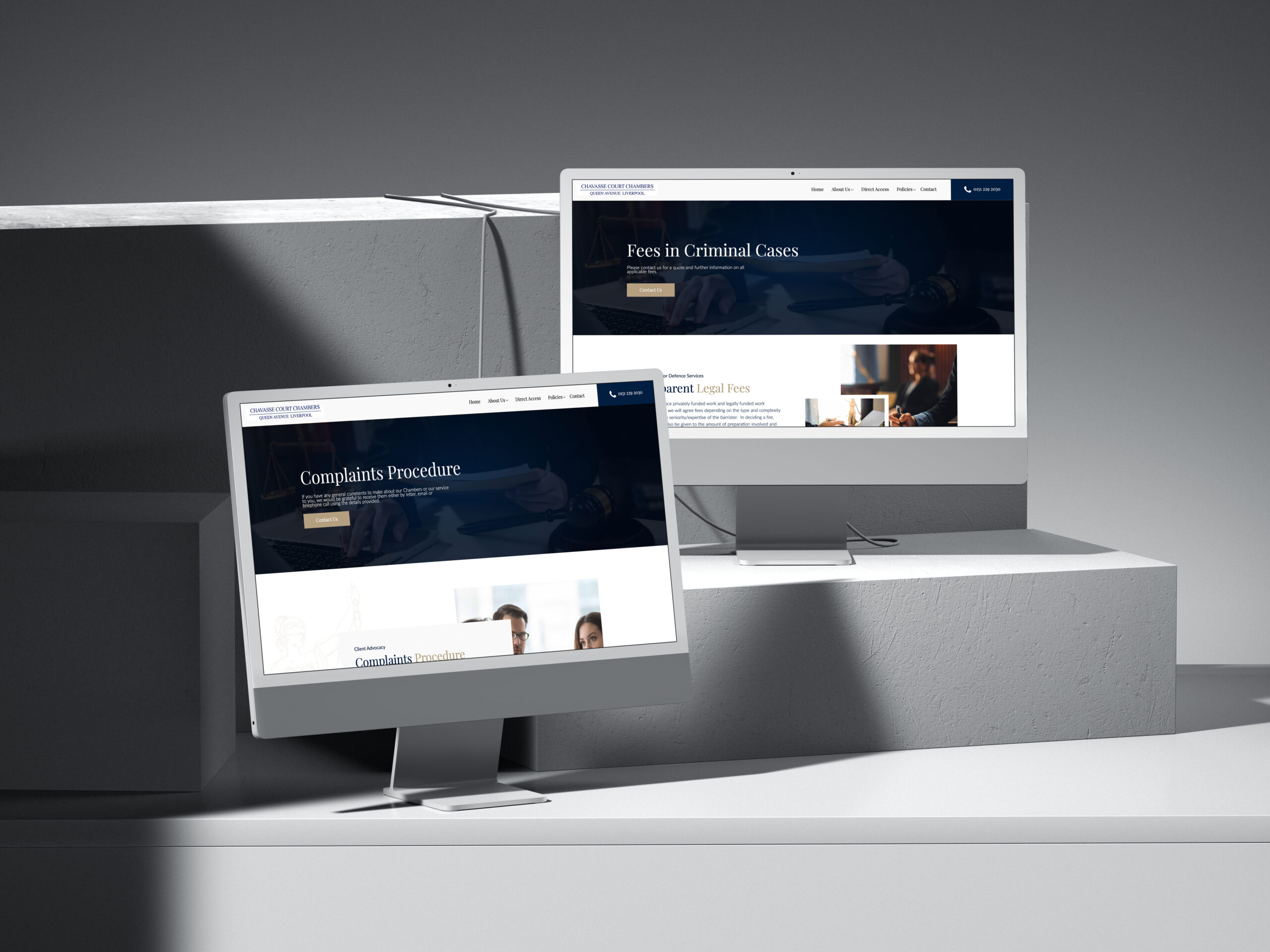 Chavasse Chambers – Website designs