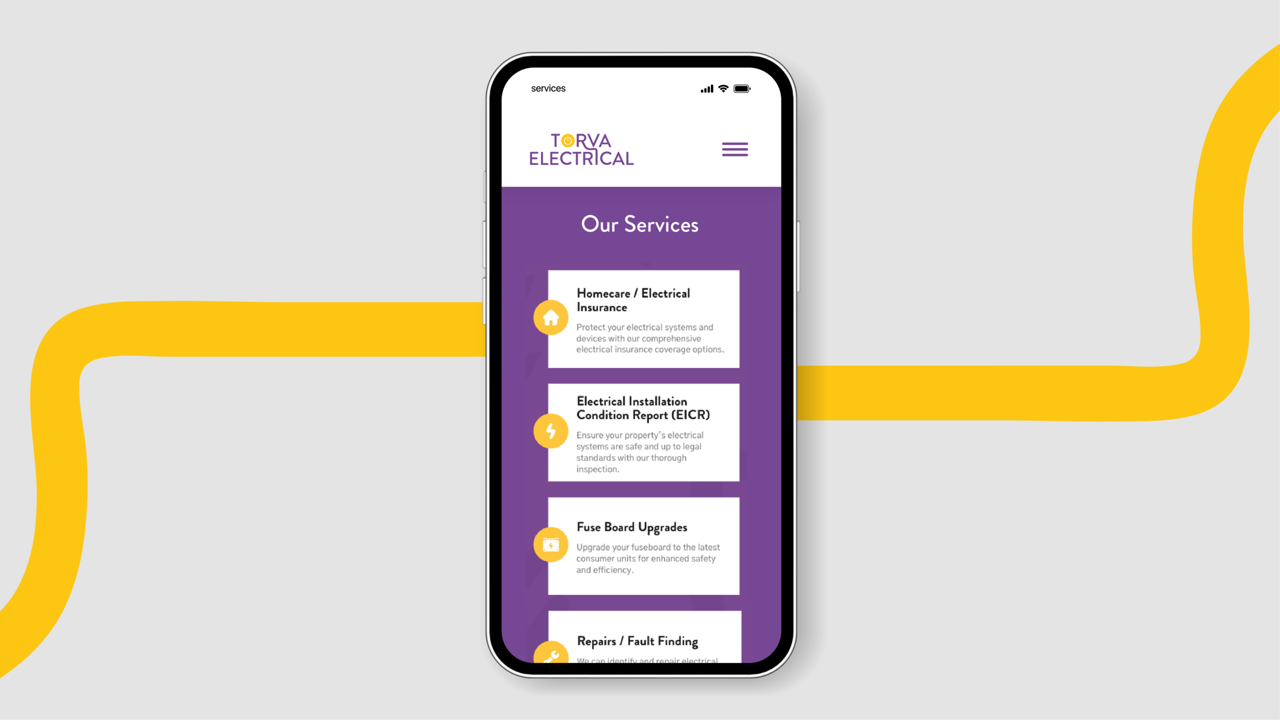 Torva Electrical Website