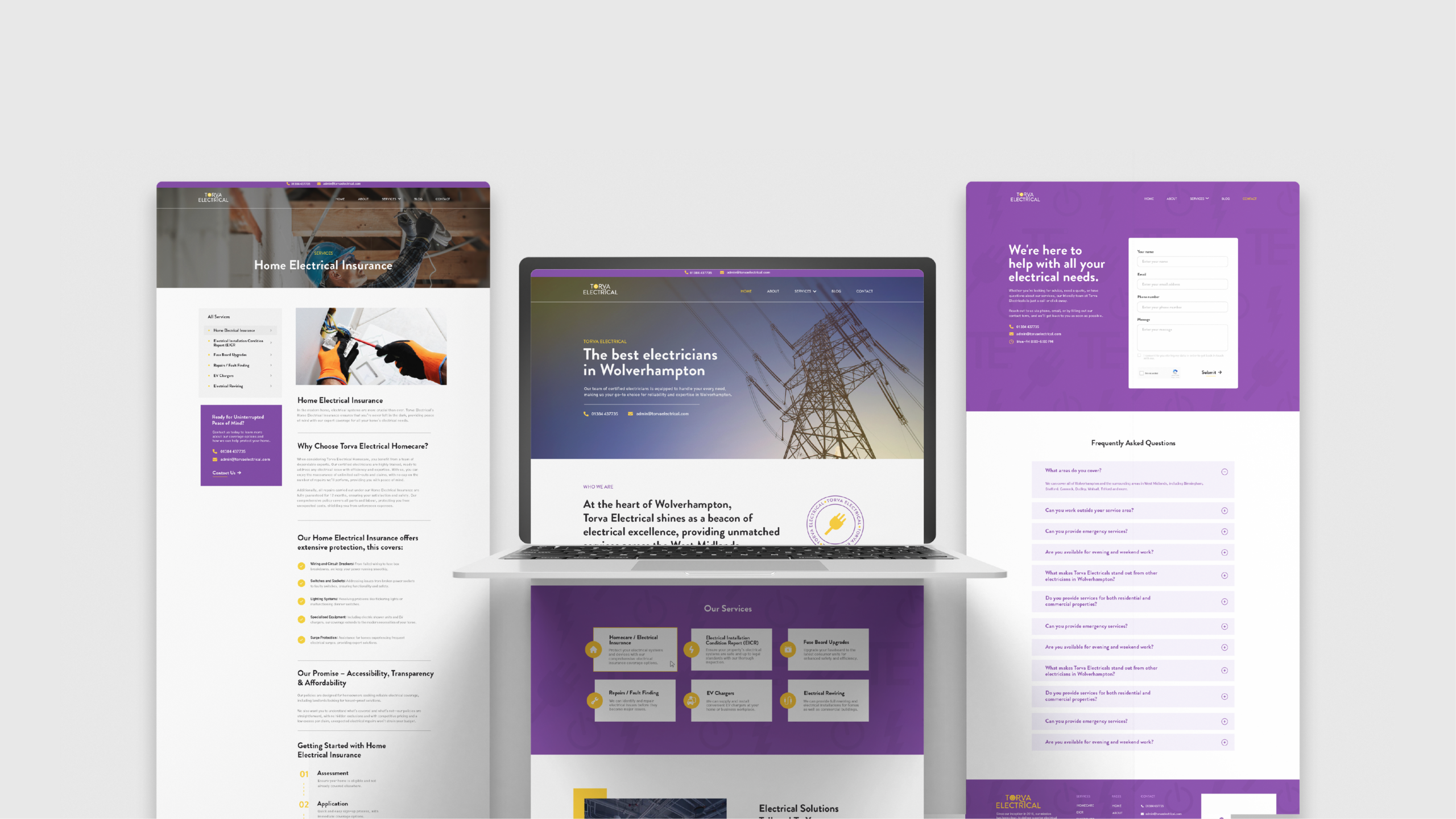 Torva Electrical Website